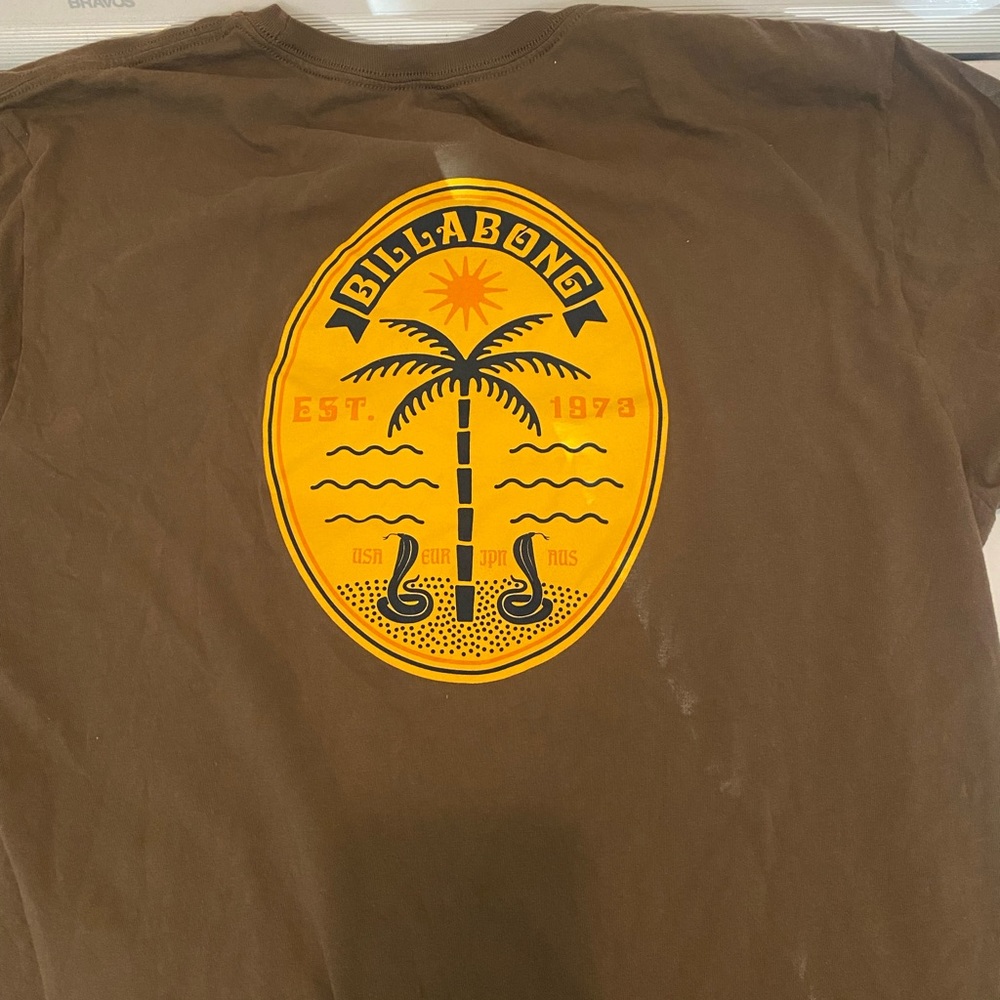 Olive Green Billabong T-Shirt